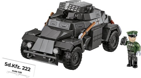 Klocki Sd.Kfz 222 502 klocki Cobi Klocki Klocki Sd.Kfz 222 502 klocki Cobi Klocki