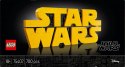 Klocki Star Wars 75407 Logo Star Wars zbudowane z klocków LEGO
