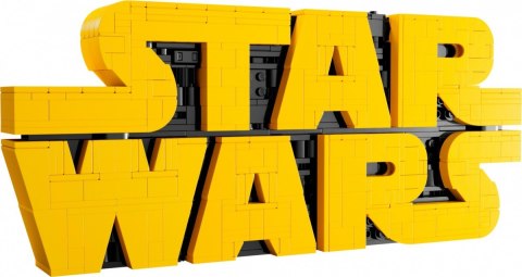 Klocki Star Wars 75407 Logo Star Wars zbudowane z klocków LEGO Klocki Star Wars 75407 Logo Star Wars zbudowane z klocków LEGO