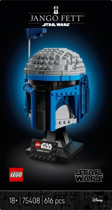Klocki Star Wars 75408 Hełm Jango Fetta LEGO Klocki Star Wars 75408 Hełm Jango Fetta LEGO