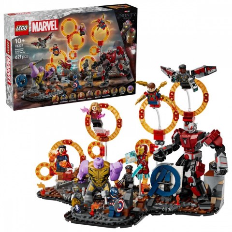 Klocki Super Heroes 76323 Avengers: Koniec gry - ostateczna bitwa LEGO Klocki Super Heroes 76323 Avengers: Koniec gry - ostateczna bitwa LEGO