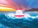 Motorówka zdalnie sterowana RC Boat Spring Tide - różowa Revell RC