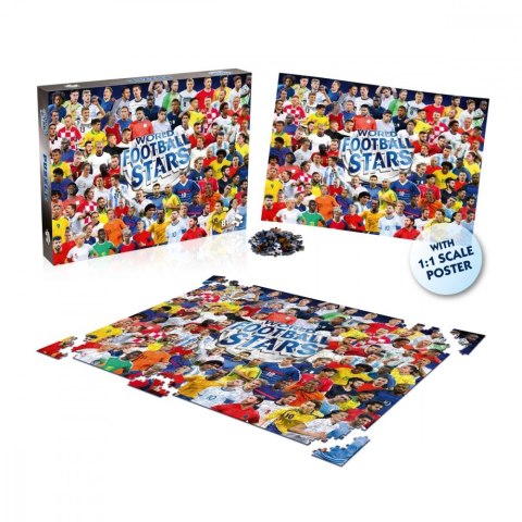 Puzzle 1000 elementów World Football Stars Winning Moves Puzzle 1000 elementów World Football Stars Winning Moves