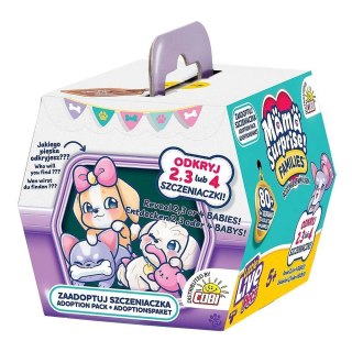 Zestaw figurek Little Live Pets - Mama Surprise! Families! Zaadoptuj szczeniaczka! Cobi