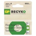 Akumulatorki R03/AAA Ni-MH 950mAh blister 4szt. GP RECYKO GP Battery