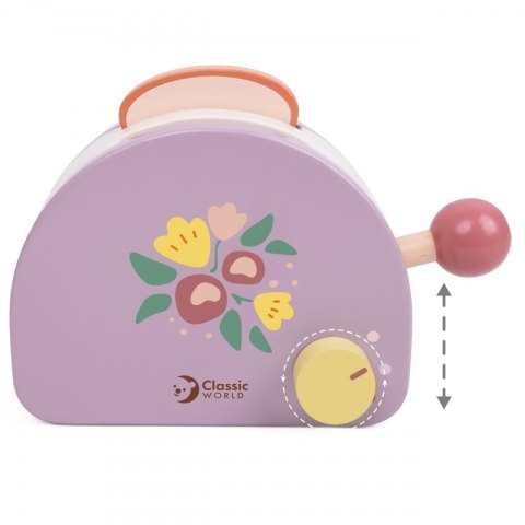 CLASSIC WORLD Drewniany Toster Śniadaniowy z Akcesoriami 13 el. Classic World