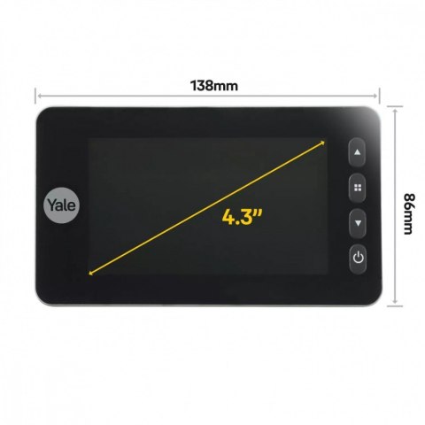 Elektroniczny wizjer drzwiowy DDV 5800 YALE HOME Elektroniczny wizjer drzwiowy DDV 5800 YALE HOME
