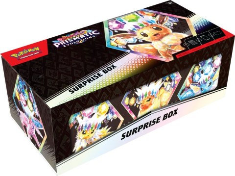 Karty TCG: Scarlet & Violet - Prismatic Evolutions - Surprise Box Collection Pokemon TCG Karty TCG: Scarlet & Violet - Prismatic Evolutions - Surprise Box Collection Pokemon TCG
