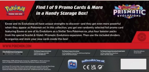 Karty TCG: Scarlet & Violet - Prismatic Evolutions - Surprise Box Collection Pokemon TCG Karty TCG: Scarlet & Violet - Prismatic Evolutions - Surprise Box Collection Pokemon TCG