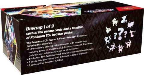 Karty TCG: Scarlet & Violet - Prismatic Evolutions - Surprise Box Collection Pokemon TCG Karty TCG: Scarlet & Violet - Prismatic Evolutions - Surprise Box Collection Pokemon TCG