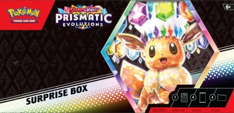 Karty TCG: Scarlet & Violet - Prismatic Evolutions - Surprise Box Collection Pokemon TCG Karty TCG: Scarlet & Violet - Prismatic Evolutions - Surprise Box Collection Pokemon TCG