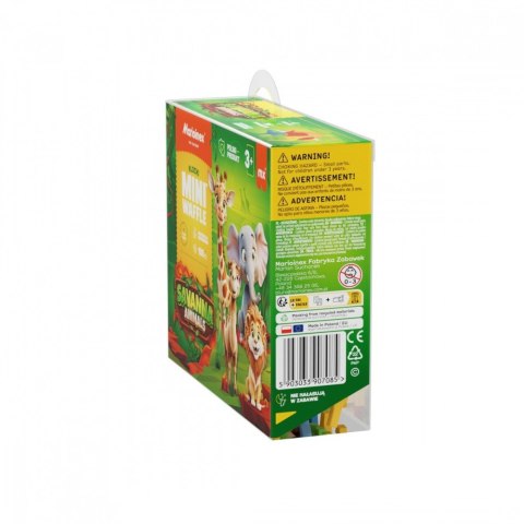 Klocki Mini Waffle - Zwierzęta Savanna 100 elementów Marioinex Klocki Mini Waffle - Zwierzęta Savanna 100 elementów Marioinex