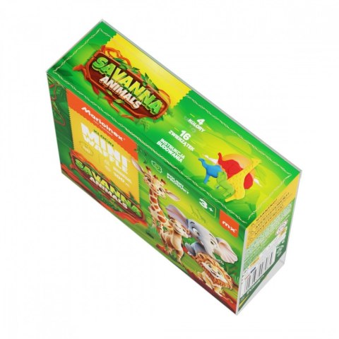 Klocki Mini Waffle - Zwierzęta Savanna 100 elementów Marioinex Klocki Mini Waffle - Zwierzęta Savanna 100 elementów Marioinex