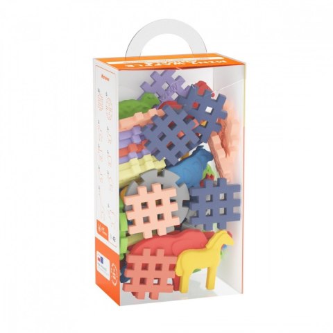 Klocki Waffle Mini - Zwierzęta 42 elementy Marioinex Klocki Waffle Mini - Zwierzęta 42 elementy Marioinex
