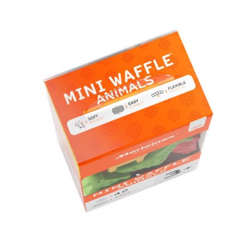 Klocki Waffle Mini - Zwierzęta 42 elementy Marioinex Klocki Waffle Mini - Zwierzęta 42 elementy Marioinex