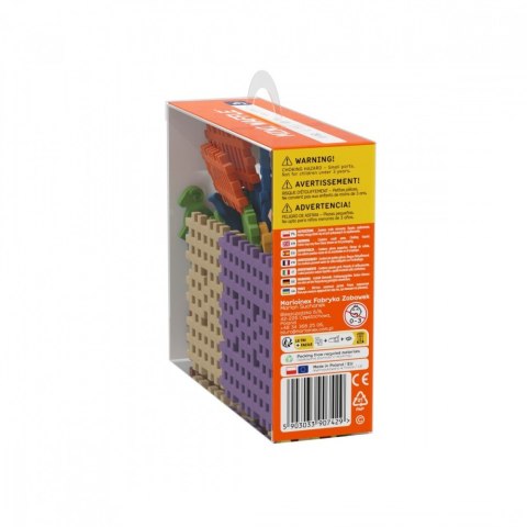 Klocki Waffle Mini - Zwierzęta 62 elementy Marioinex Klocki Waffle Mini - Zwierzęta 62 elementy Marioinex