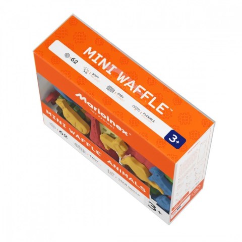Klocki Waffle Mini - Zwierzęta 62 elementy Marioinex Klocki Waffle Mini - Zwierzęta 62 elementy Marioinex