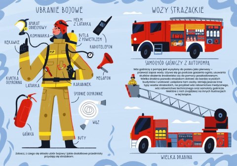Książeczka Co robią strażacy i strażaczki Nasza księgarnia Książeczka Co robią strażacy i strażaczki Nasza księgarnia
