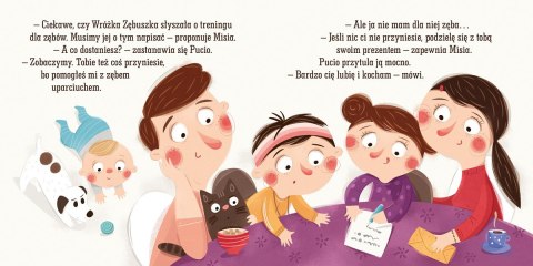 Książeczka Pucio i Wróżka Zębuszka Nasza księgarnia Książeczka Pucio i Wróżka Zębuszka Nasza księgarnia