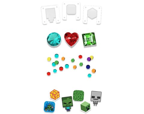 Naklejkomat 3D Minecraft Epee