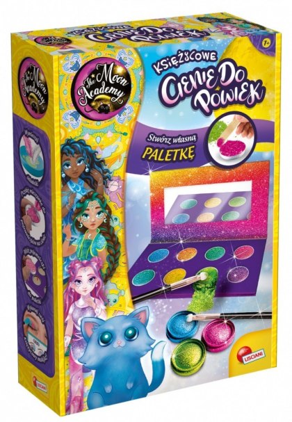 Księżycowa paleta cieni do powiek - Moon Academy - Lisciani - 7 lat+