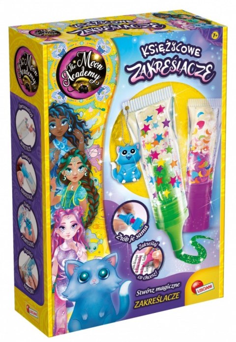 Zestaw Moon Academy - Księżycowe zakreślacze Lisciani Zestaw Moon Academy - Księżycowe zakreślacze Lisciani