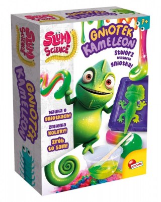 Zestaw Slumi Science - Gniotek Kameleon Lisciani