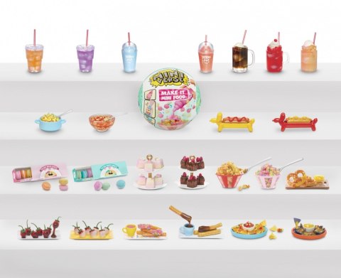 Akcesoria Miniverse Make It Mini Foods Diner display 24 sztuki MGA