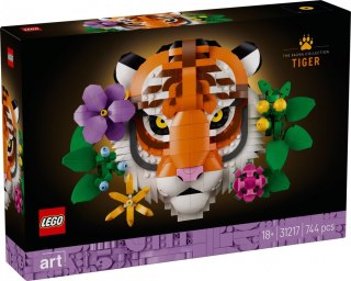 Klocki ART 31217 Kolekcja zwierząt - tygrys LEGO