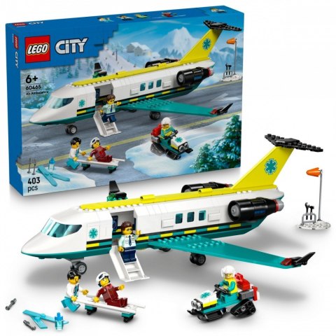 Klocki City 60465 Samolot pogotowia ratunkowego LEGO Klocki City 60465 Samolot pogotowia ratunkowego LEGO