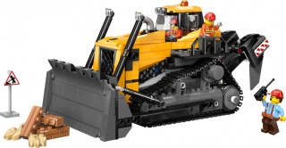 Klocki City 60466 Żółty buldożer z ładowarką LEGO