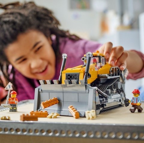 Klocki City 60466 Żółty buldożer z ładowarką LEGO Klocki City 60466 Żółty buldożer z ładowarką LEGO