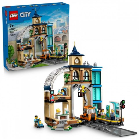 Klocki City 60469 Centralny dworzec kolejowy LEGO Klocki City 60469 Centralny dworzec kolejowy LEGO