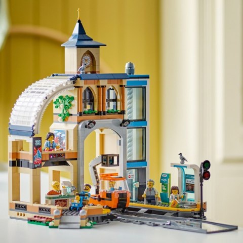 Klocki City 60469 Centralny dworzec kolejowy LEGO Klocki City 60469 Centralny dworzec kolejowy LEGO