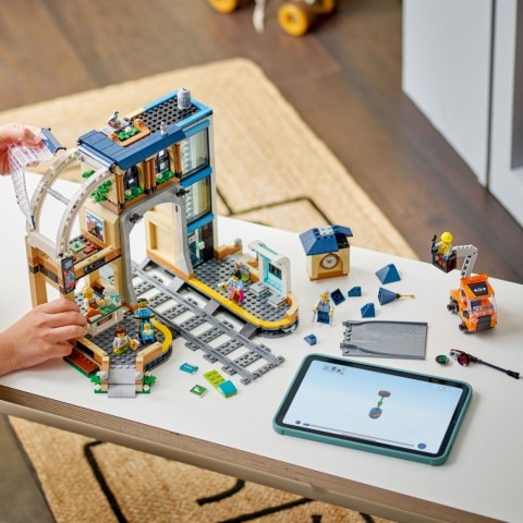 Klocki City 60469 Centralny dworzec kolejowy LEGO Klocki City 60469 Centralny dworzec kolejowy LEGO