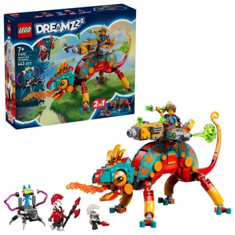 Klocki DREAMZzz 71492 Ognisty kameleon Mateo LEGO Klocki DREAMZzz 71492 Ognisty kameleon Mateo LEGO