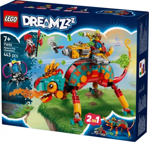 Klocki DREAMZzz 71492 Ognisty kameleon Mateo LEGO Klocki DREAMZzz 71492 Ognisty kameleon Mateo LEGO