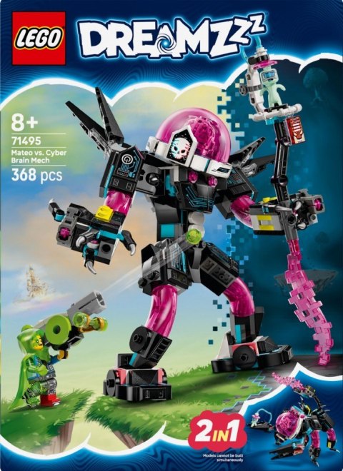 Klocki DREAMZzz 71495 Mateo kontra mech Cybermózgowca LEGO Klocki DREAMZzz 71495 Mateo kontra mech Cybermózgowca LEGO
