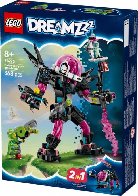 Klocki DREAMZzz 71495 Mateo kontra mech Cybermózgowca LEGO Klocki DREAMZzz 71495 Mateo kontra mech Cybermózgowca LEGO