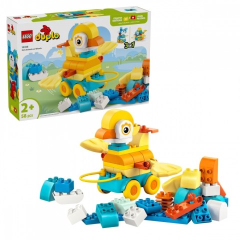 Klocki DUPLO 10448 3 w 1 Zwierzątka na kółkach LEGO Klocki DUPLO 10448 3 w 1 Zwierzątka na kółkach LEGO