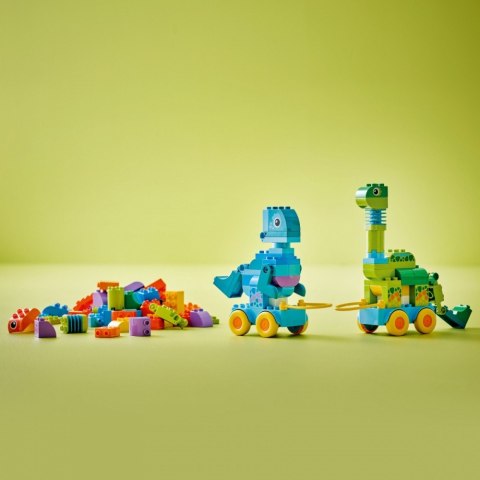 Klocki DUPLO 10451 3 w 1 Dinozaury na kółkach LEGO Klocki DUPLO 10451 3 w 1 Dinozaury na kółkach LEGO