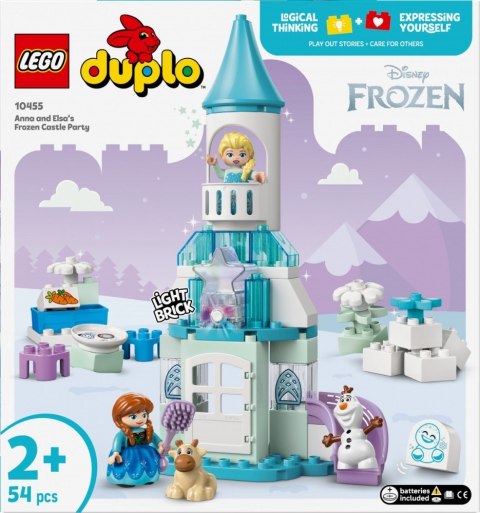 Klocki DUPLO Disney 10455 Przyjęcie w lodowym zamku Anny i Elzy LEGO Klocki DUPLO Disney 10455 Przyjęcie w lodowym zamku Anny i Elzy LEGO