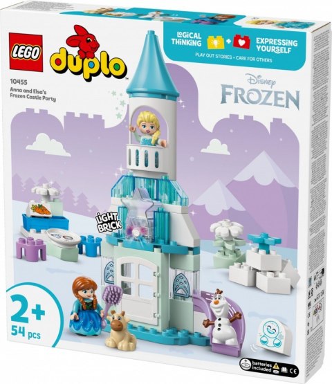 Klocki DUPLO Disney 10455 Przyjęcie w lodowym zamku Anny i Elzy LEGO Klocki DUPLO Disney 10455 Przyjęcie w lodowym zamku Anny i Elzy LEGO