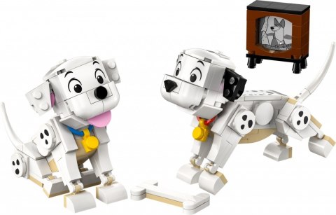 Klocki Disney 43271 101 dalmatyńczyków - Szczeniaczki Szczęściarz i Penny LEGO Klocki Disney 43271 101 dalmatyńczyków - Szczeniaczki Szczęściarz i Penny LEGO