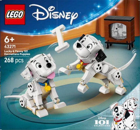 Klocki Disney 43271 101 dalmatyńczyków - Szczeniaczki Szczęściarz i Penny LEGO Klocki Disney 43271 101 dalmatyńczyków - Szczeniaczki Szczęściarz i Penny LEGO