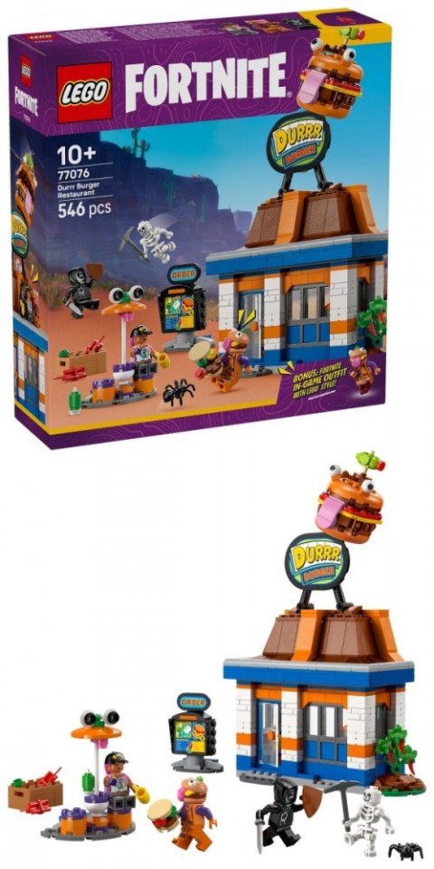 Klocki Fotnite 77076 Restauracja Durrr Burgerownia LEGO Klocki Fotnite 77076 Restauracja Durrr Burgerownia LEGO
