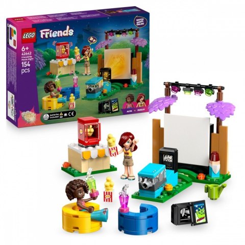 Klocki Friends 42642 Maraton filmowy przyjaciółek LEGO Klocki Friends 42642 Maraton filmowy przyjaciółek LEGO