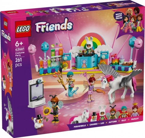 Klocki Friends 42661 Bal przebierańców z jednorożcem i wróżką LEGO Klocki Friends 42661 Bal przebierańców z jednorożcem i wróżką LEGO