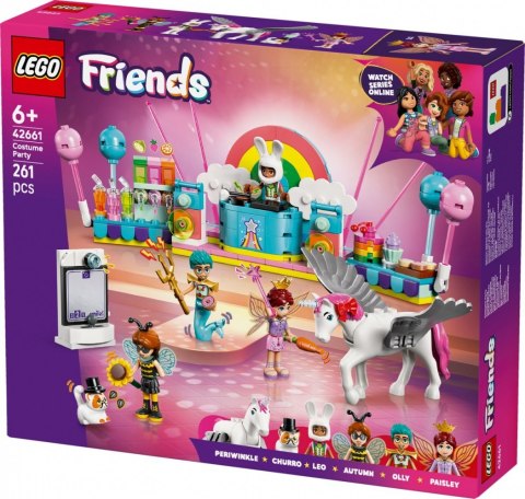Klocki Friends 42661 Bal przebierańców z jednorożcem i wróżką LEGO Klocki Friends 42661 Bal przebierańców z jednorożcem i wróżką LEGO