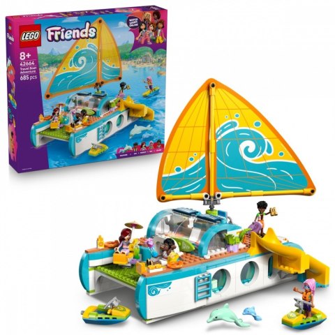 Klocki Friends 42664 Przygoda na łodzi LEGO Klocki Friends 42664 Przygoda na łodzi LEGO
